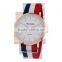Hot Selling Men's Slim Watch with Nylon Watch bands