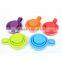 Silicone Cup With Lid For Travelling Camping Collapsible Cup