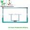 Single level safe glass basketball backboard netball board