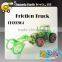 2015 cheap plastic friction farm tractor toys mini trailer truck for boys