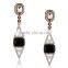 Latest Fashion Trangle Fancy Paerl Stud Earring Women Hanging Earring