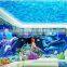 3D PVC Home Decoration Use art flooring sticker