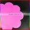 custom magenta flower deisgn PVC card