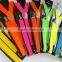 Mens Womens Candy color Clip-on Suspenders Elastic Y-Shape Adjustable Braces Solids