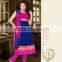 Indian Designer cotton salwar kameez in beautiful print with matching salwar and cotton dupatta