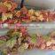 silk leaves autumn wall decoration