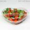 500g heart-sharped fruit clear packing box plastic packing box for fruit