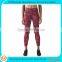 Sublimation Printed Colorful Tight Custom Women Yoga Pants Wholesale