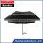 High quality outdoor automatic 3 folding rain umbrella