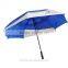 Funny high quality golf umbrella with air vents