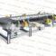 Inclined flat fertilizer belt roller conveyor for sale