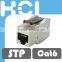 Network Solution C6 / C6A RJ45 8P8C Female Connector STP Keystone Jacks
