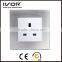 2016 new design IVOR aluminum Smart Touch Electrical Switches / Switch Socket / UK Switch