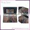 Makeup 88 color eyeshadows palette high quality black plastic palette