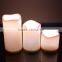 Promotional colorful electric decoration led candles with real flame