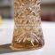 Attractive indoor flower arrangement container clear glass vase for wedding