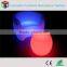 Fashional night bar rechargable multi color led light stool chair