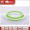 Factory custom mould plastic collapsible strainer silicone folding sifter pasta sink colander