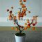 factory new product self design wire line inside potted plant led lighting tree