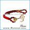 New Design Cheap Custom Jewelry Handmade Multi Color Nylon Nautical Rope Anchor Bracelet for Men