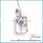 Unique Resin Crafts Real Pressed Flowers Necklace Pendant for Womens