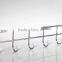 Sliver Metal Wire Plastic Beads 6 Doorback Hook