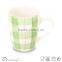 high quality ceramic mug hand painting colour band
