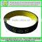 silicone anti mosquito bracelet with mosquito logo printed