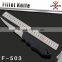 New Design Stainless Steel Camping Knife with PVC Handle