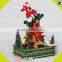 wholesale baby wooden snowman music box christmas gift kids wooden snowman music box W07B012C