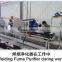 2 Arms GY series Welding Fume Purifier 99.9% For laser cutting