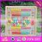 2016 new design funny wooden threading beads for toddlers W11E062