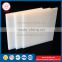 Wear resistant white color 2" thick pe sheet