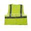 Printed Warning Reflective Sleeveless Safety Vest