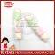 Personalized Shape Cotton Candy Long Twist Marshmallow