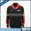 Two Tone Black and Red Equipment Mechanic Jacket with Eco-Friendly Material