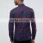Custom Long Sleeve Spread Collar Mens Pre-Shrunk 97% Cotton 3% Elastane Breathable Quick Dry Slim Fit Casual Plaids Dress Shirts