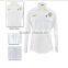Design Cotton Long Sleeve Security Guard White Shirt