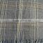 2017 the large latest lady soft knitted 100%viscose plaid shawl