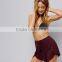 Hot Sale summer Bra Pajamas Set Tassel Tie Shorts Layer With Bikini Draped Design Casual Fit Pants Sexy Nightwear