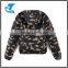 Custom Woman Camouflage Jacket Windbreaker