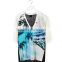 deep v neck t shirt women's sublimation t shirt burnout cotton t shirt