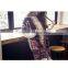 Korean style fashion latest design long acrylic candy color choice elegant wear shawl scarf womens