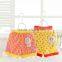 Wholesale cotton printing summer baby girl cotton shorts