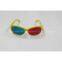 Children red cyan 3D glasses for movie