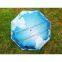 Heat Transfer Printing Blue Sky with Clouds Three Folded Umbrella