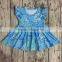 wholesale toddler girls new fashion dress baby casual party cotton flutter dress kids spring summer clothes