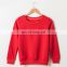 Latest 100 Cotton Solid Color Sweatshirt Design For Kids
