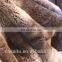 superior-quality rex rabbit fur throw finest fur materials rabbit fur blanket sumptuously plush feel