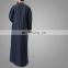 2017 Latest Muslim Baju Jubah Long Sleeves Embroidery Islamic Thobe Design For Middle East Region Gender Men